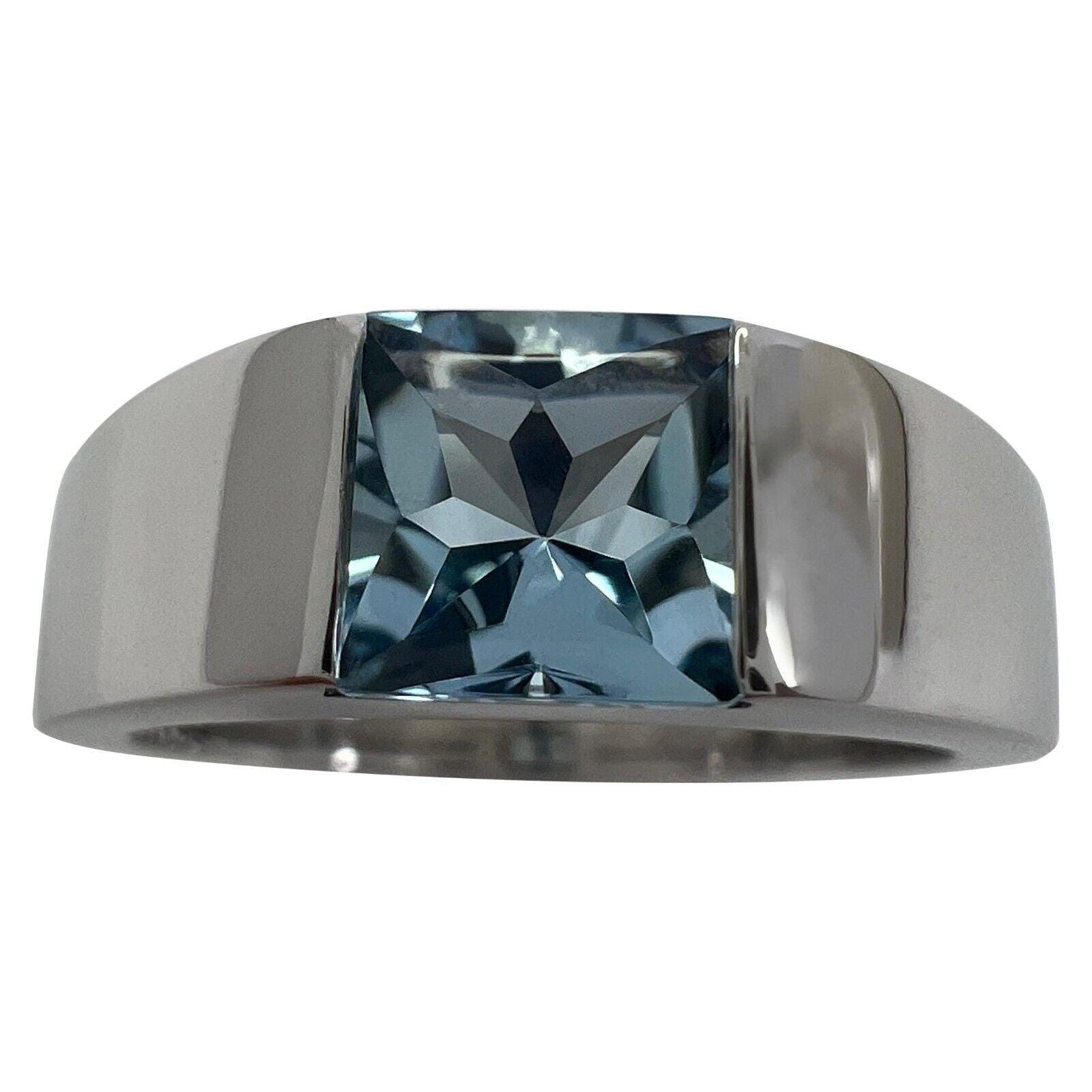 Cartier aquamarine ring discount