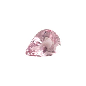 1.45ct NATURAL Light Pink Tourmaline Pear Teardrop Cut Loose Gemstone 8.8x6.5mm