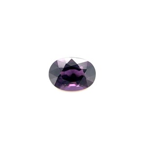 1.01ct FINE Deep Purple Spinel NATURAL Oval Cut 6.8x4.8mm Loose RARE gem vs