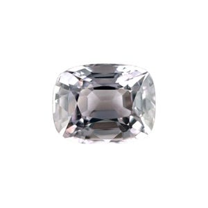 1.53ct NATURAL Spinel Titanium Grey Purple Cushion Cut Loose Gem 7.5x5.8mm VVS