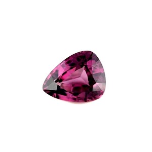 Vivid 1.01ct Pink Purple NATURAL Spinel Pear Cut 7.3x5.8mm Rare Loose Gem VVS