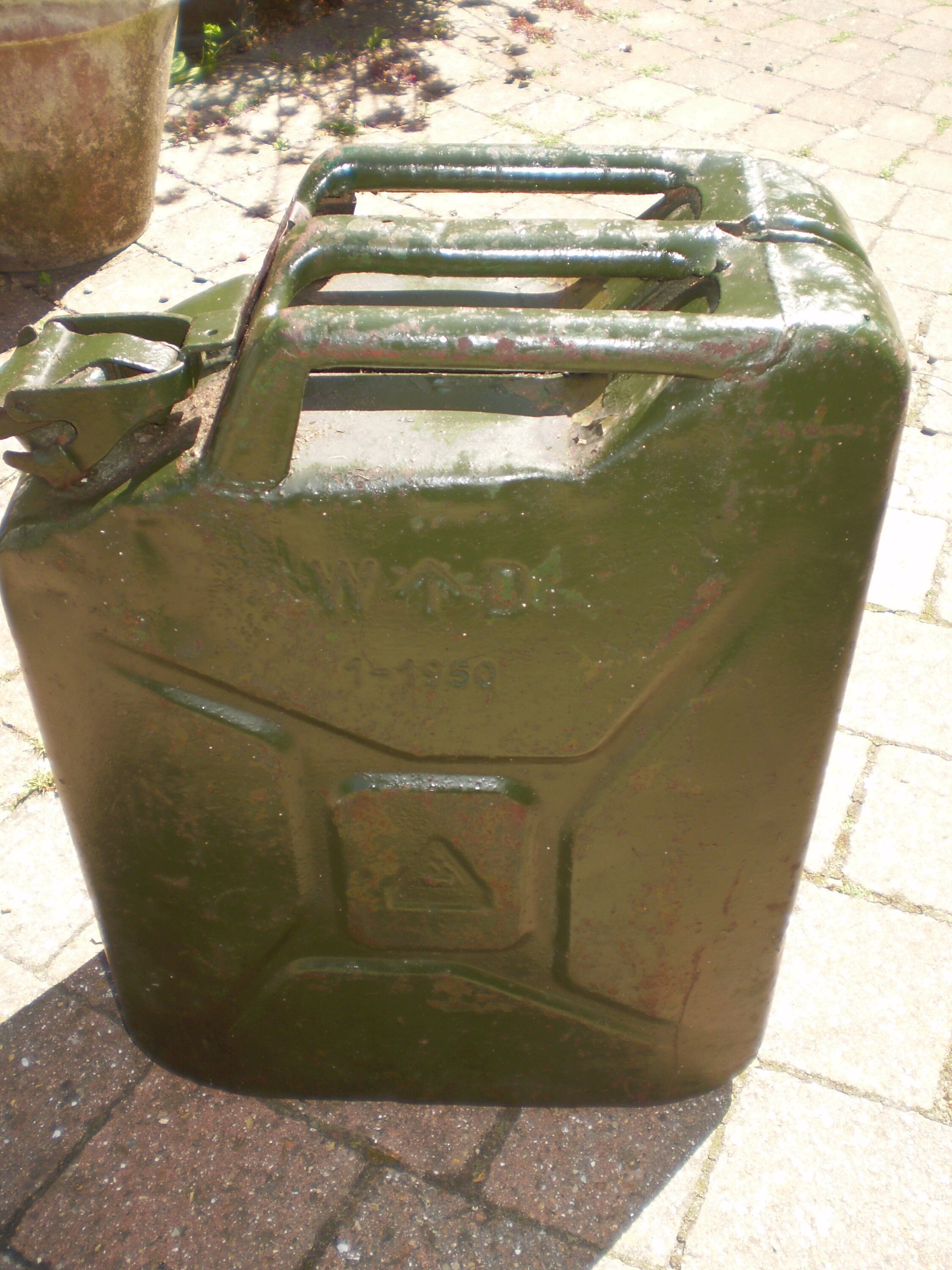 Vintage British Army Fuel Can 1950 Stamp Dated Wd War - Etsy Australia