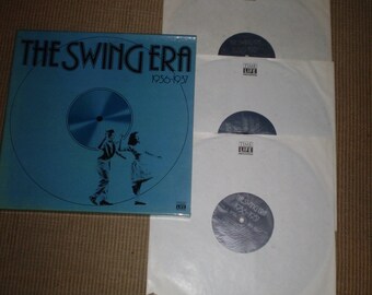 The Swing Jazz Era, 1936-1937, Boxed set of 3 Vinyl albums records by Time Life, Near Mint Condition
