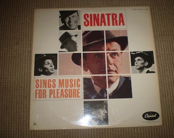 Frank Sinatra sings Music for Pleasure Vinyl LP Album, 1966 Near Mint, Jazz, MFP1120