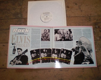 The History of Rock Vinyl LP Album, Elvis Presley, Near Mint, Rock n Roll, HRL 001