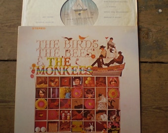 The Birds, The Bee's and The Monkee's Vinyl LP Album, 1967 Japanese pressing, near mint collectors item