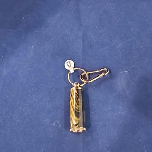 Étui à pilules porte-clés - Or