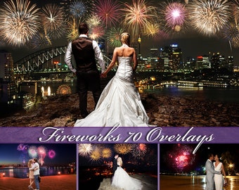 Firework overlay, realistic fireworks, overlay, overlays, wedding photo overlay, DIGITAL DOWNLOAD