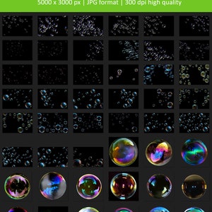 Realistic soap bubble overlays, floating bubbles, bubbles overlay, blowing bubbles, photoshop overlay, soap bubbles, overlay, DOWNLOAD image 5