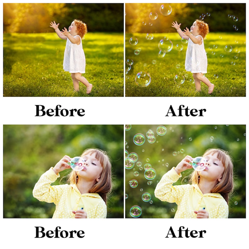 Realistic soap bubble overlays, floating bubbles, bubbles overlay, blowing bubbles, photoshop overlay, soap bubbles, overlay, DOWNLOAD image 3