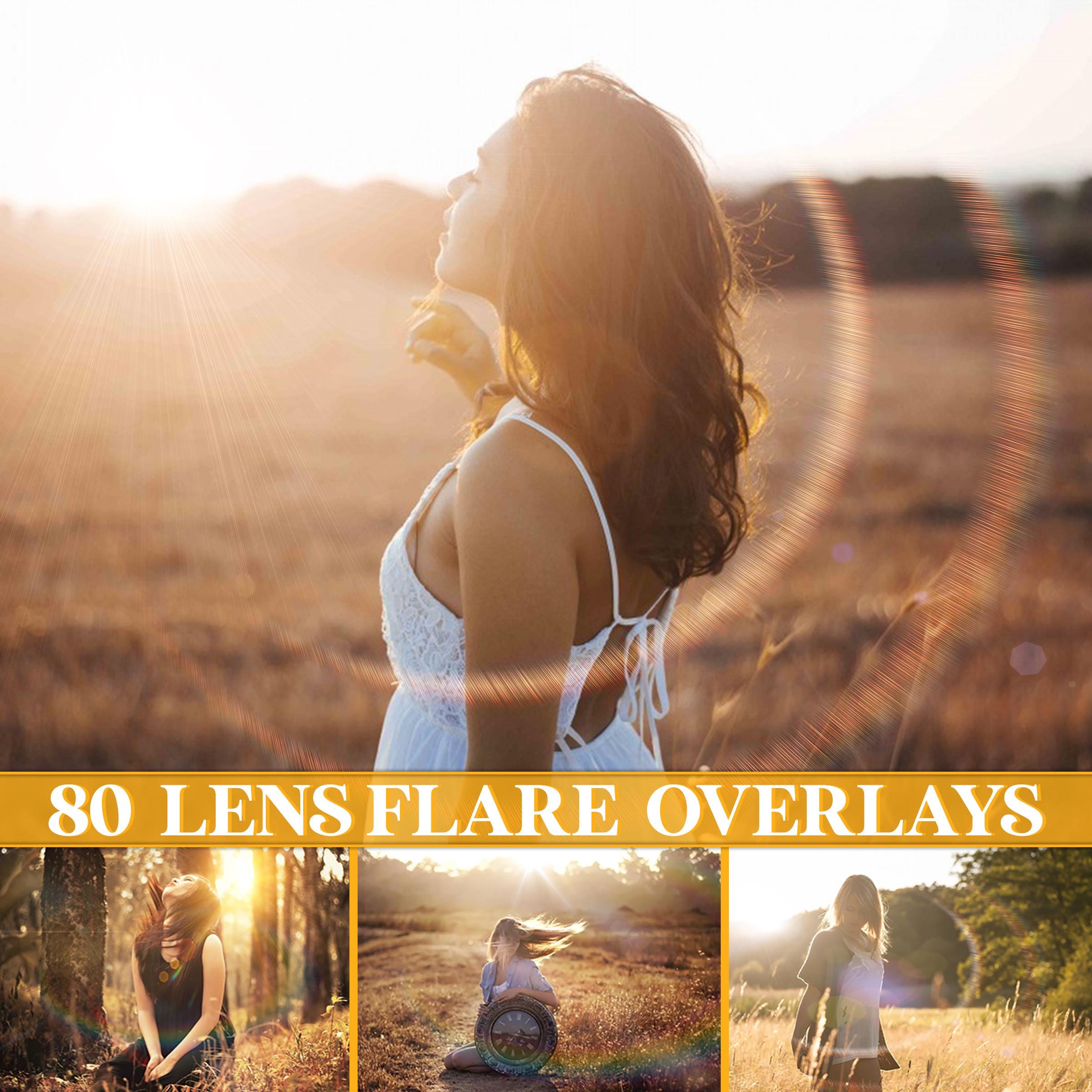 Lens flare overlays, sunlight overlay, photoshop overlays, sun flare, sun, sunshine, rays, beams, overlay, glow, shine, natural light