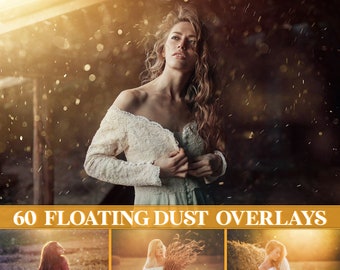 Dust overlay, bokeh dust, falling dust, glitter dust, Photoshop overlay, gold, magic, floating, dust particle, overlay, overlays, DOWNLOAD