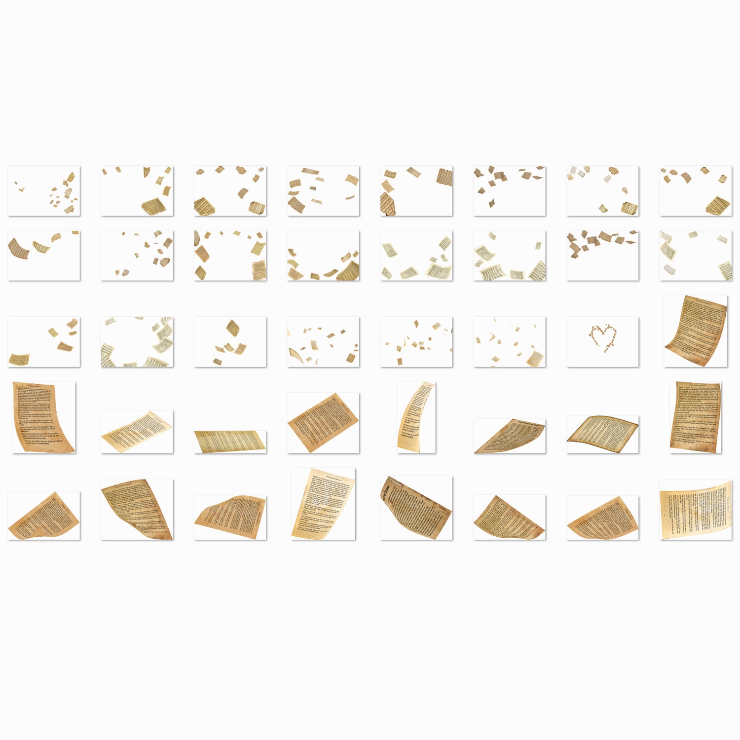 40 Flying Sheets Overlays Flying Sheets Photo Overlays Etsy