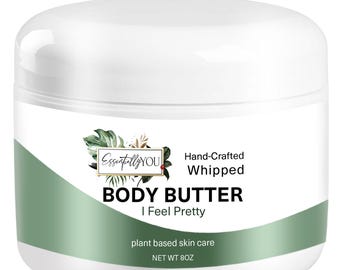 Whipped BodyButter Skin Moisturizer Almond, Mango and Avocado Butters Nourishes Deeply, 8 OZ