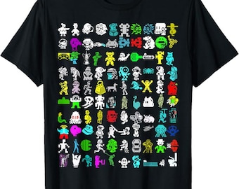 archive Share Sprit Tシャツ ZX Sinclair Spectrum T-shirt 1989–1990 Classic 8-bit Sprite