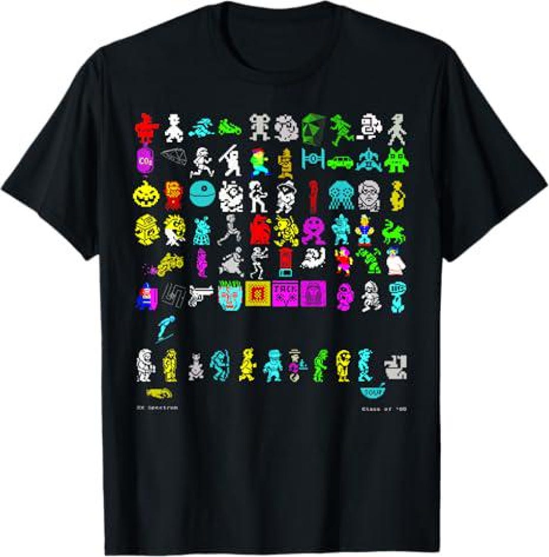 トップス STANDARDCALIFOLNIA TEE ZX Sinclair Spectrum 1985 T-shirt Classis Sprite Collection 8-bit