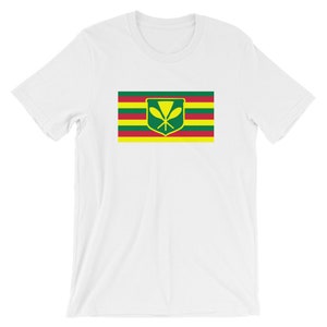 Kanaka Maoli - Native Hawaiian Flag T-Shirt - Aloha!
