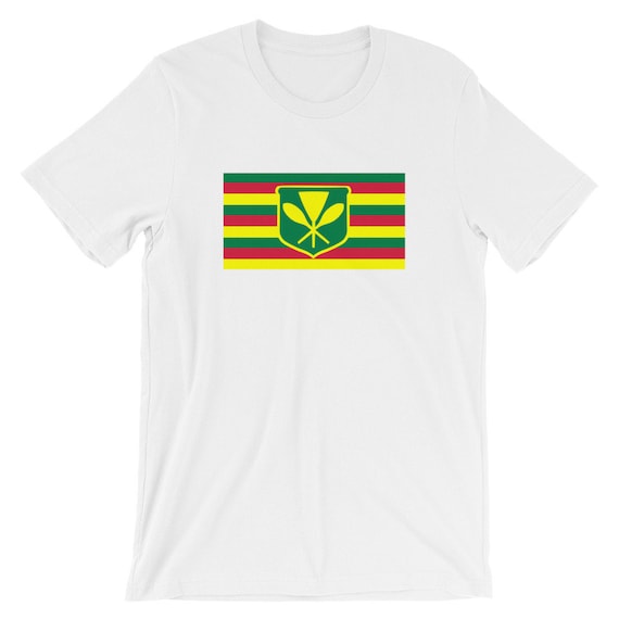 Kanaka Maoli Native Hawaiian Flag T-shirt Aloha!