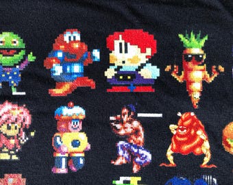 Camiseta Commodore Amiga de la colección de sprites retro de 16 bits