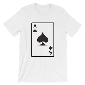 Ace of Spades T-Shirt-Ace of Spades voor- en achterkant T-Shirt