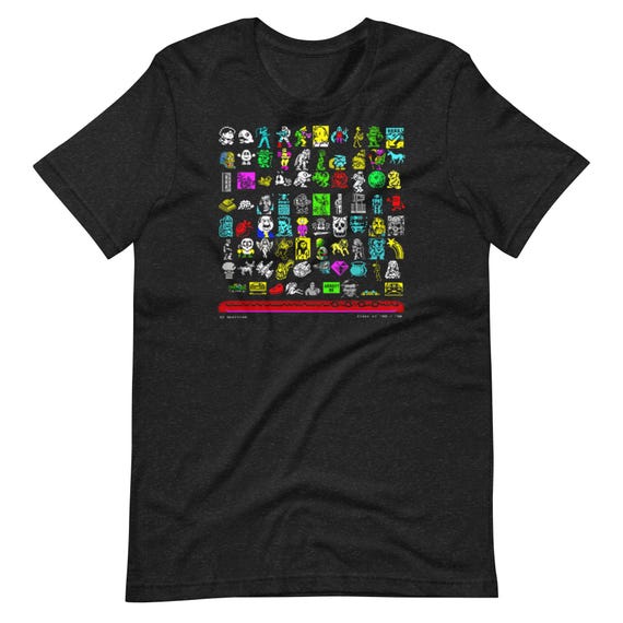 archive Share Sprit Tシャツ ZX Sinclair Spectrum T-shirt 1989–1990 Classic 8-bit Sprite