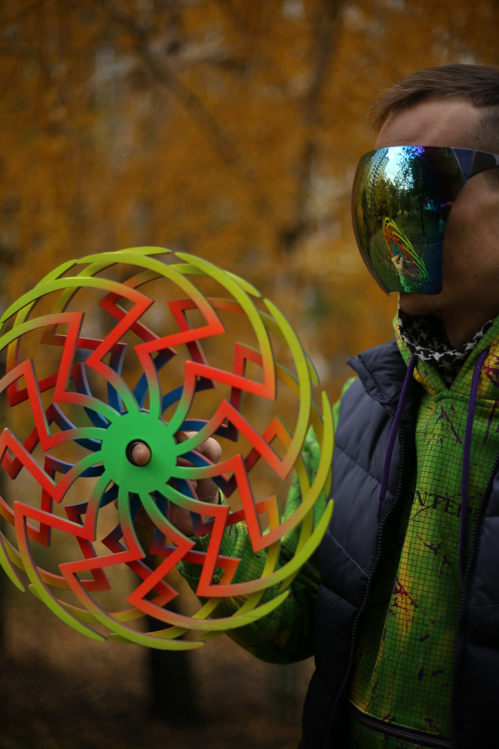 Flow Prop Rave Glich Flow Props Like Fans, Buugengs, Poi for Performance - Etsy