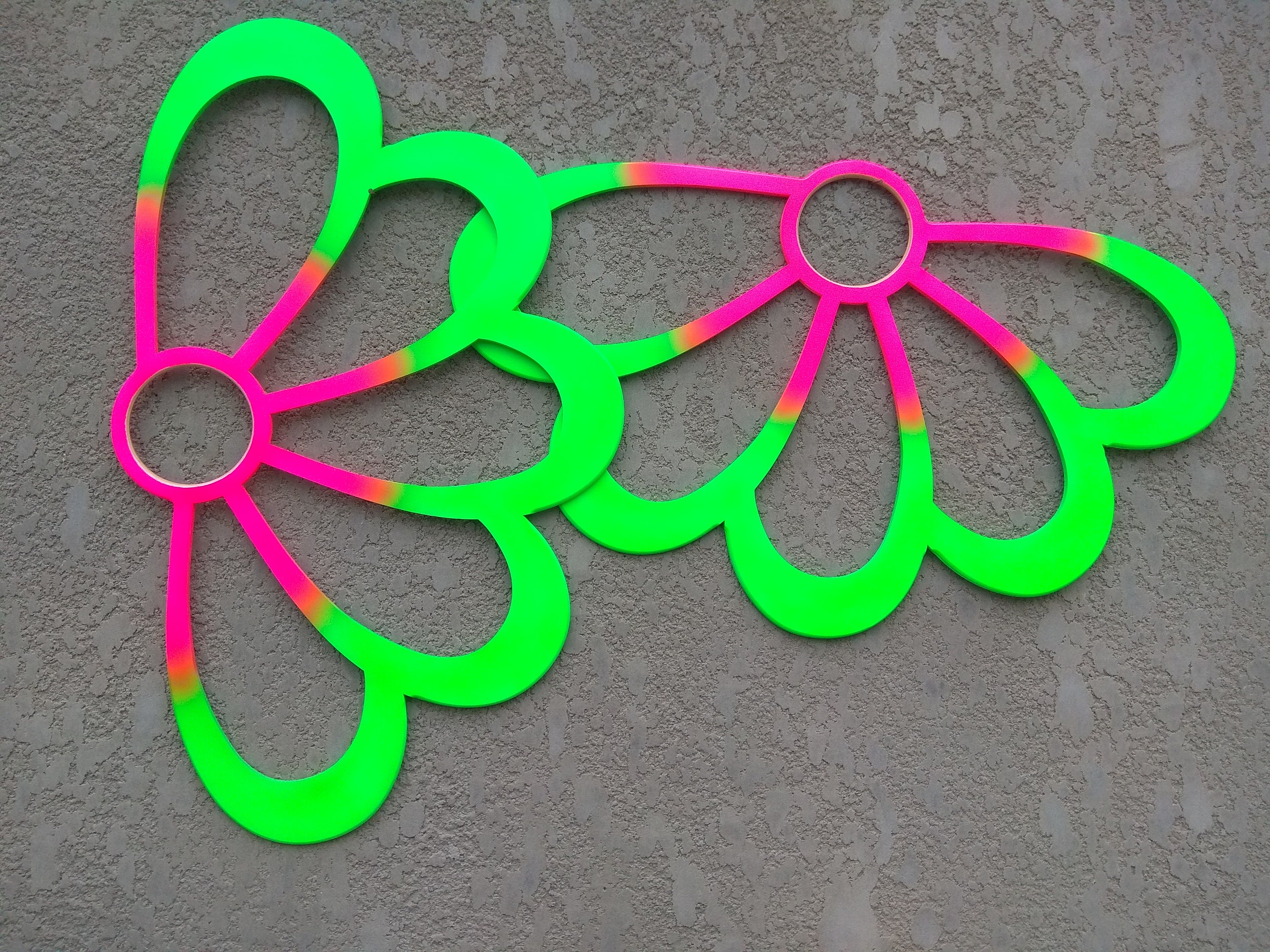 Flur petal fans for dance performance Etsy
