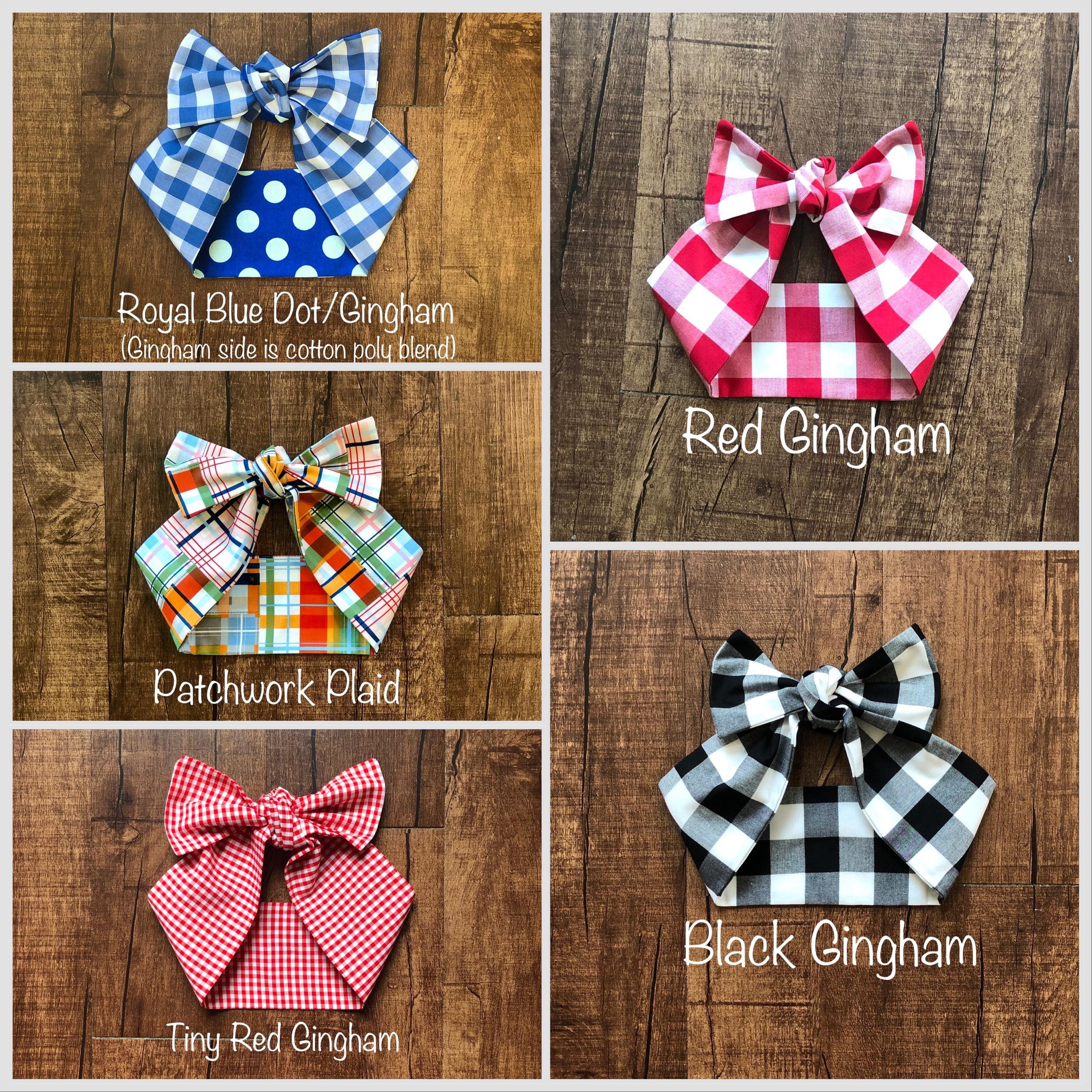 Confezione da 2 fermagli per capelli vintage con fiocco in velluto grande, accessori per donne e ragazze, lunghi elastici per capelli, accessori per capelli femminili (Rosso