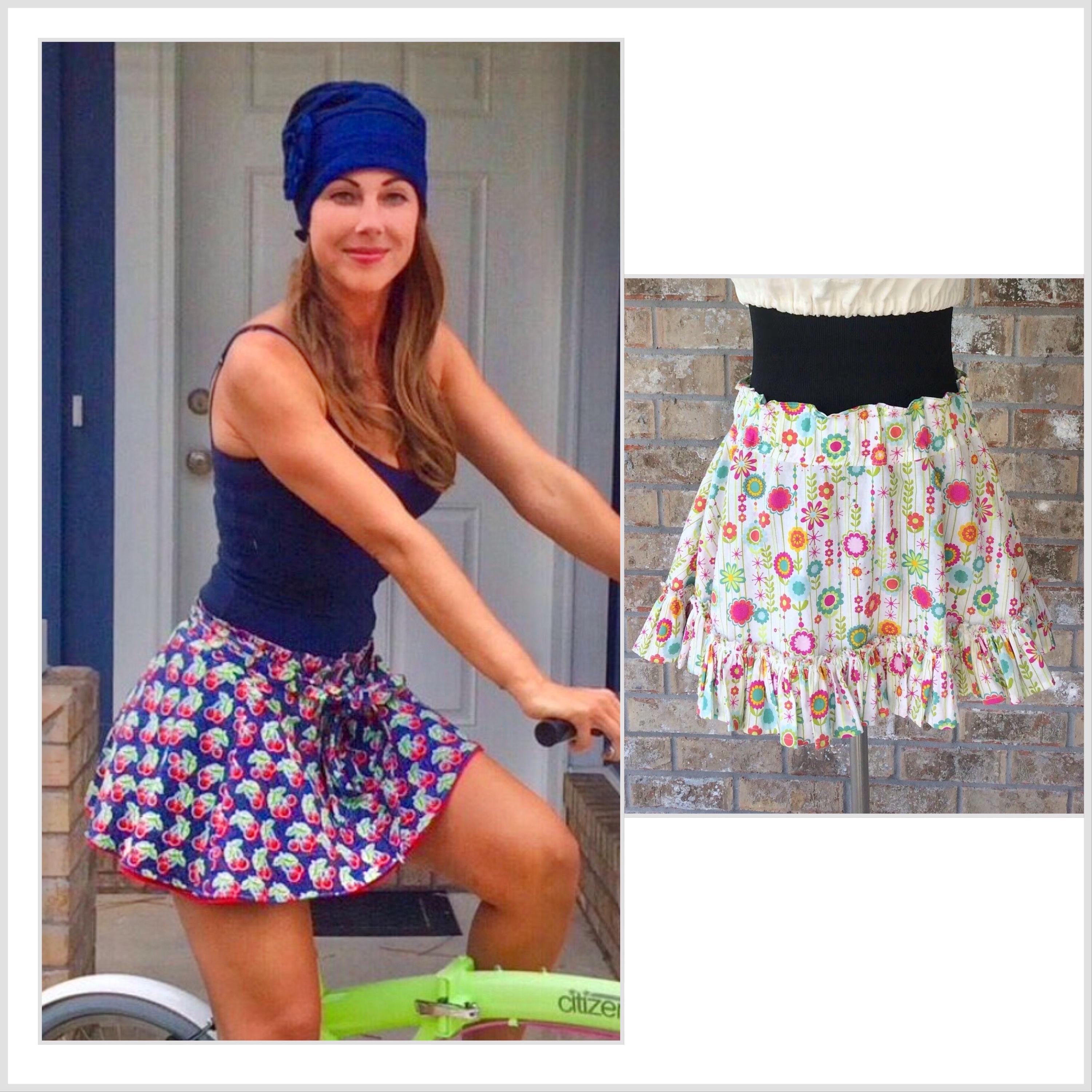 Short Floral Skirt