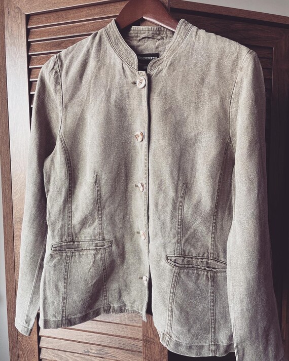 Linen jacket, Linen coat, Linen blouse, Linen blaz