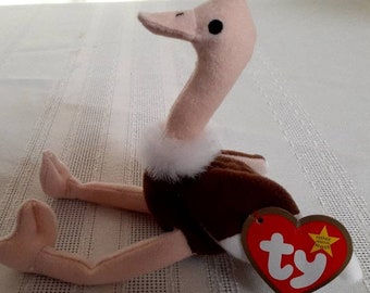 stretchy the ostrich beanie baby mcdonalds