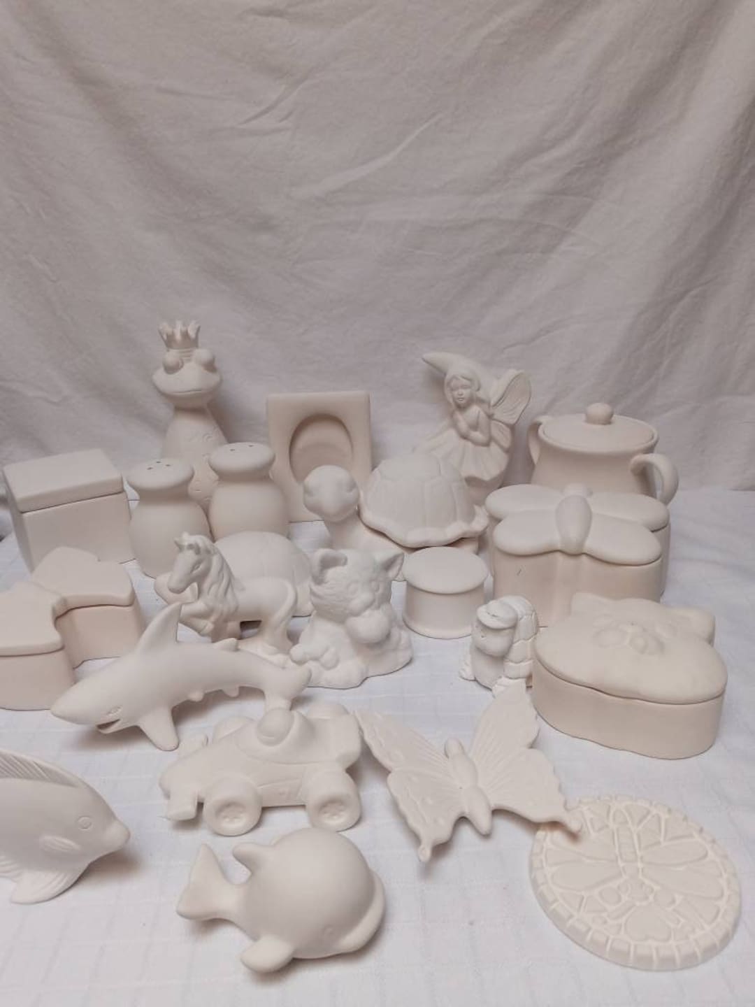 Blank Ceramics for Painting Yourself Sold Separately Etsy