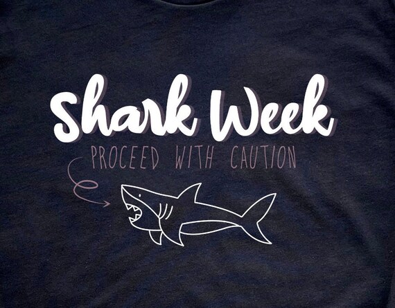 Shark Week Funny Period Shirt PMS PMDD Sarcastic Tshirt Gift for