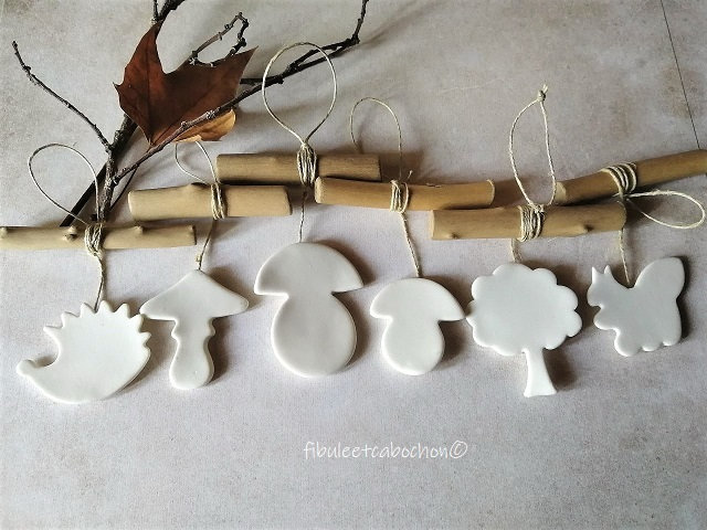 Décorations d'intérieur Céramique et Bois Flotté, Au Choix Suspensions Porcelaine, Déco Murale Autom