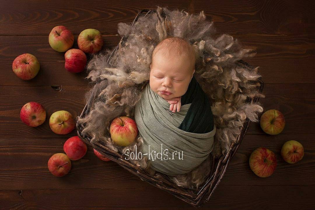 Newborn basket filler Newborn photography blanket Curly Etsy
