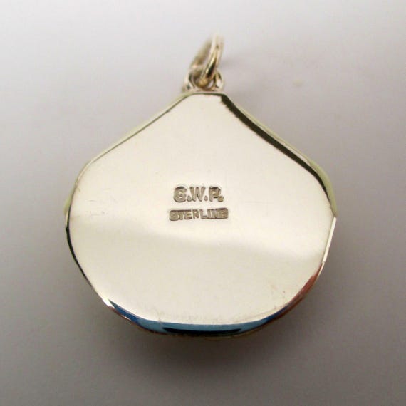 SHELL CHARM, Silver Shell Charm, Sterling Silver,… - image 8