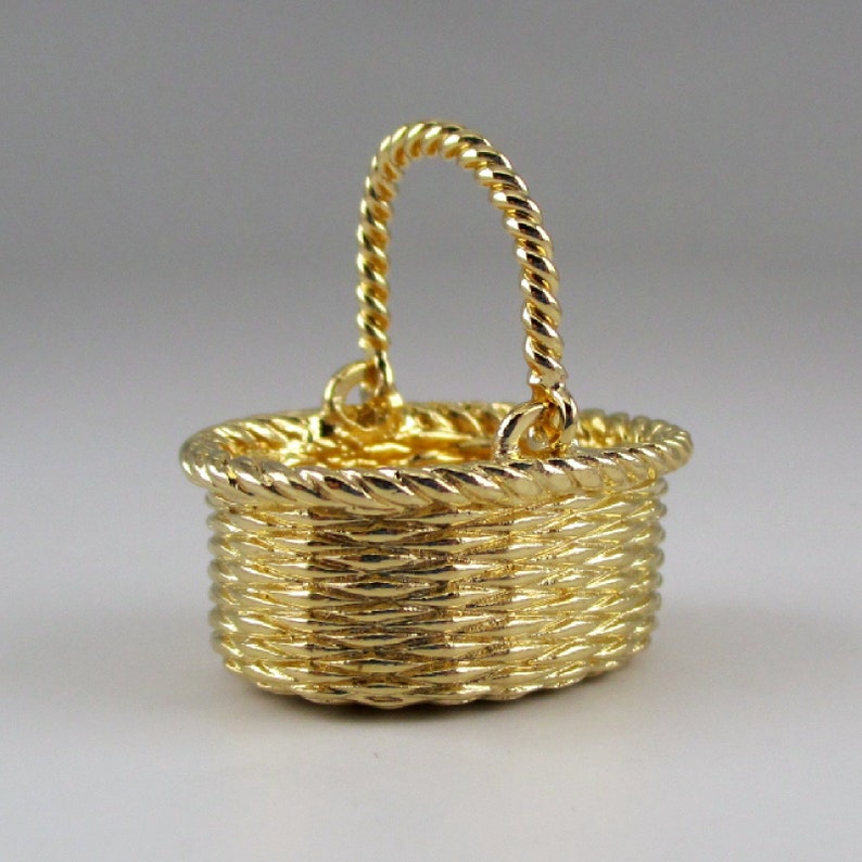 NANTUCKET BASKET Baskets Flower Basket Basket Charm Etsy