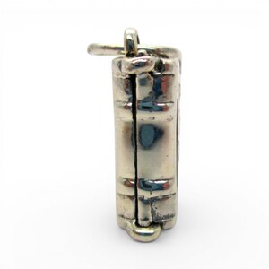 Sterling SIlver Our Love Story Box Charm for Bracelet Girlfriend Wife Gift New image 7
