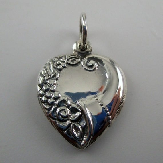 Thanksgiving Cornucopia Charm Sterling Silver Antiqued Finish Thanksgiving Cornucopia Charm Sterling Silver Antiqued Finish