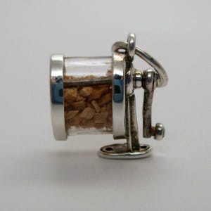 PENCIL SHARPENER, CHARM, Sterling Silver, Teacher Appreciation, Teacher Gift Ideas, Gift for Teacher, Teachers Jewelry, Student Gifts, Cute