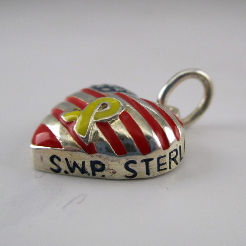 MEMORIAL DAY Jewelry Veterans Day Sterling Silver Charms Etsy