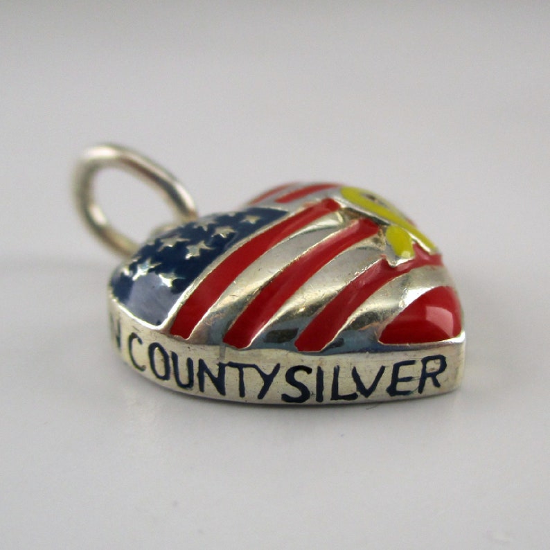 MEMORIAL DAY Jewelry Veterans Day Sterling Silver Charms Etsy