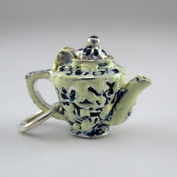 TEAPOT JEWELRY, Teapot Necklace, Teapot Pendant, … - image 4
