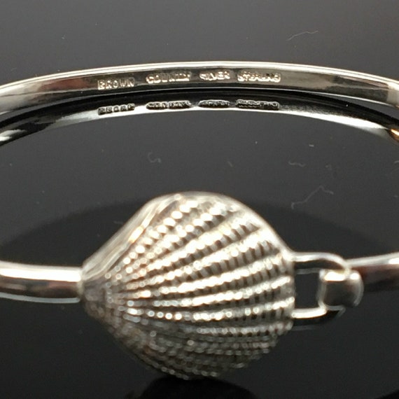 SHELL BANGLE, Shell Bracelet, Scallop Shell, Beac… - image 5