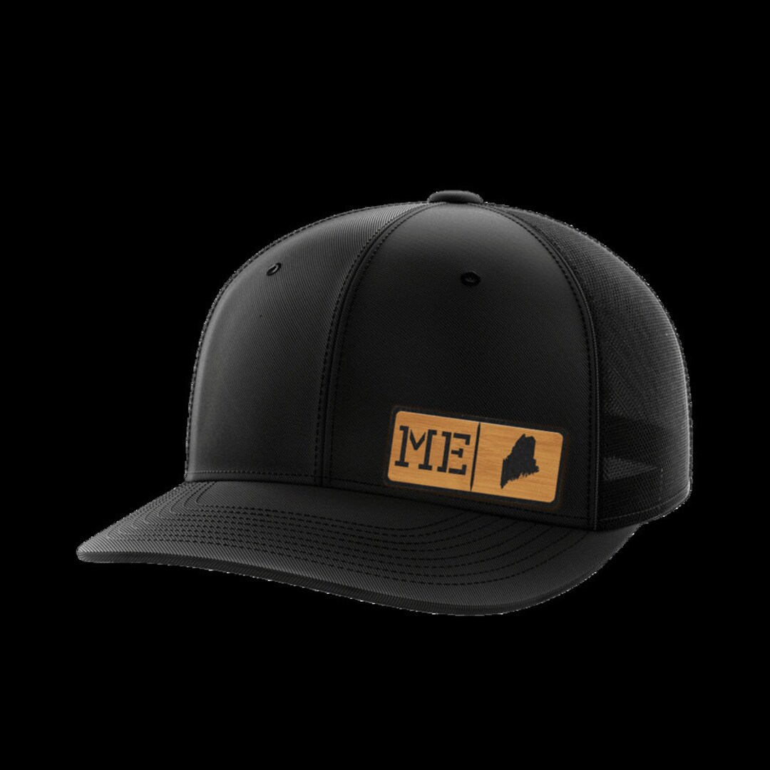Greater Half Kentucky Leather Patch Trucker Hat - USA Made Adjustable Snapback - Homegrown State Pride