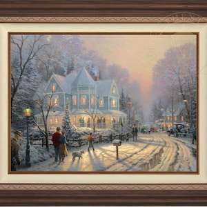 A HOLIDAY GATHERING Limited edition Canvas