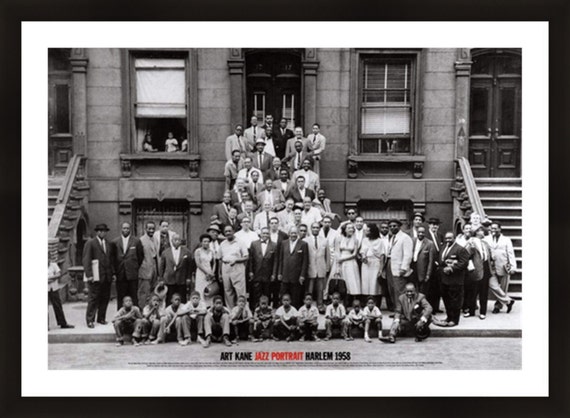 A Great Day in Harlem Jazz Portrait - Harlem, New York, 1958