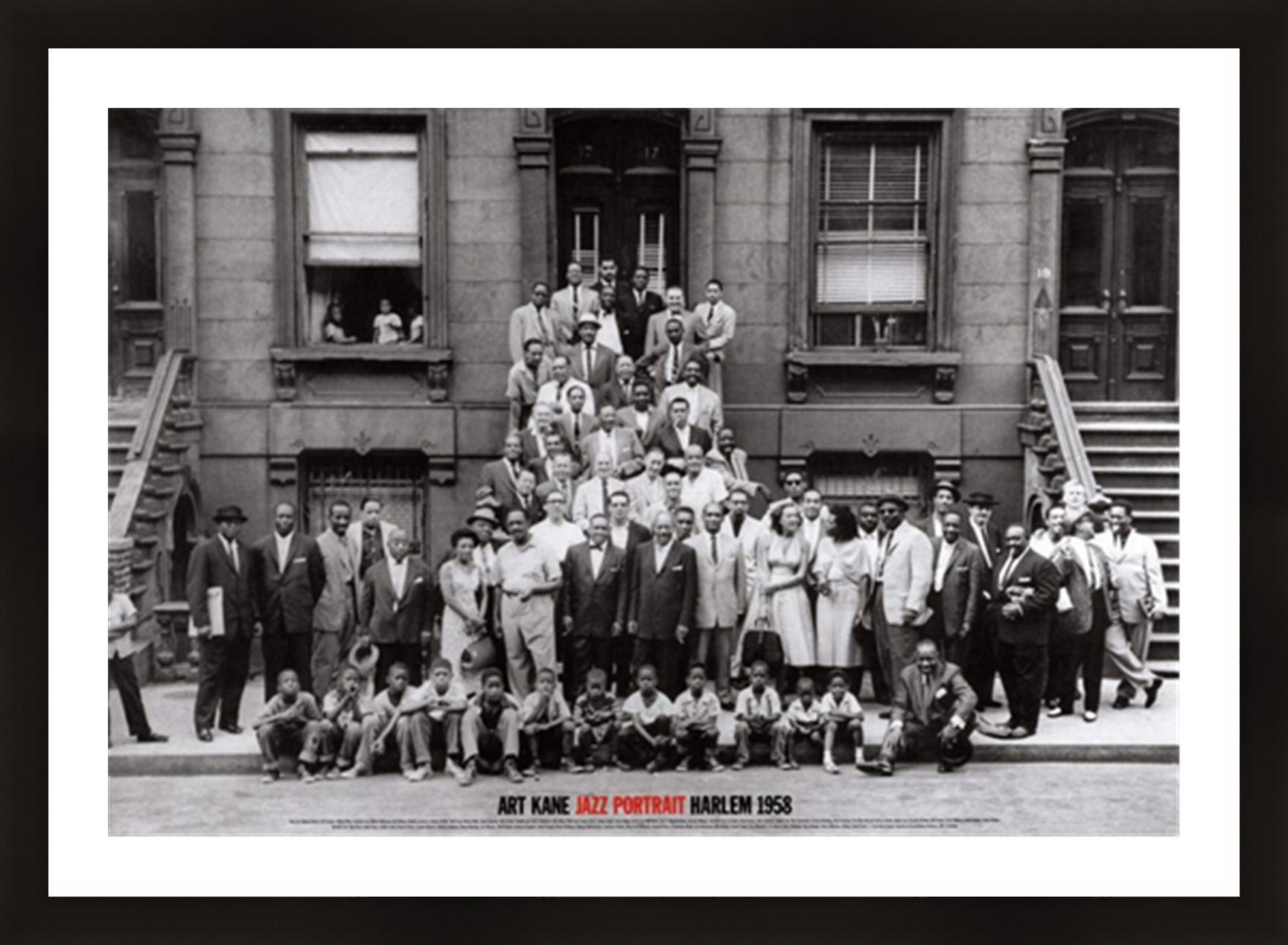 Buy A Great Day in Harlem Jazz Portrait - Harlem, New York, 1958