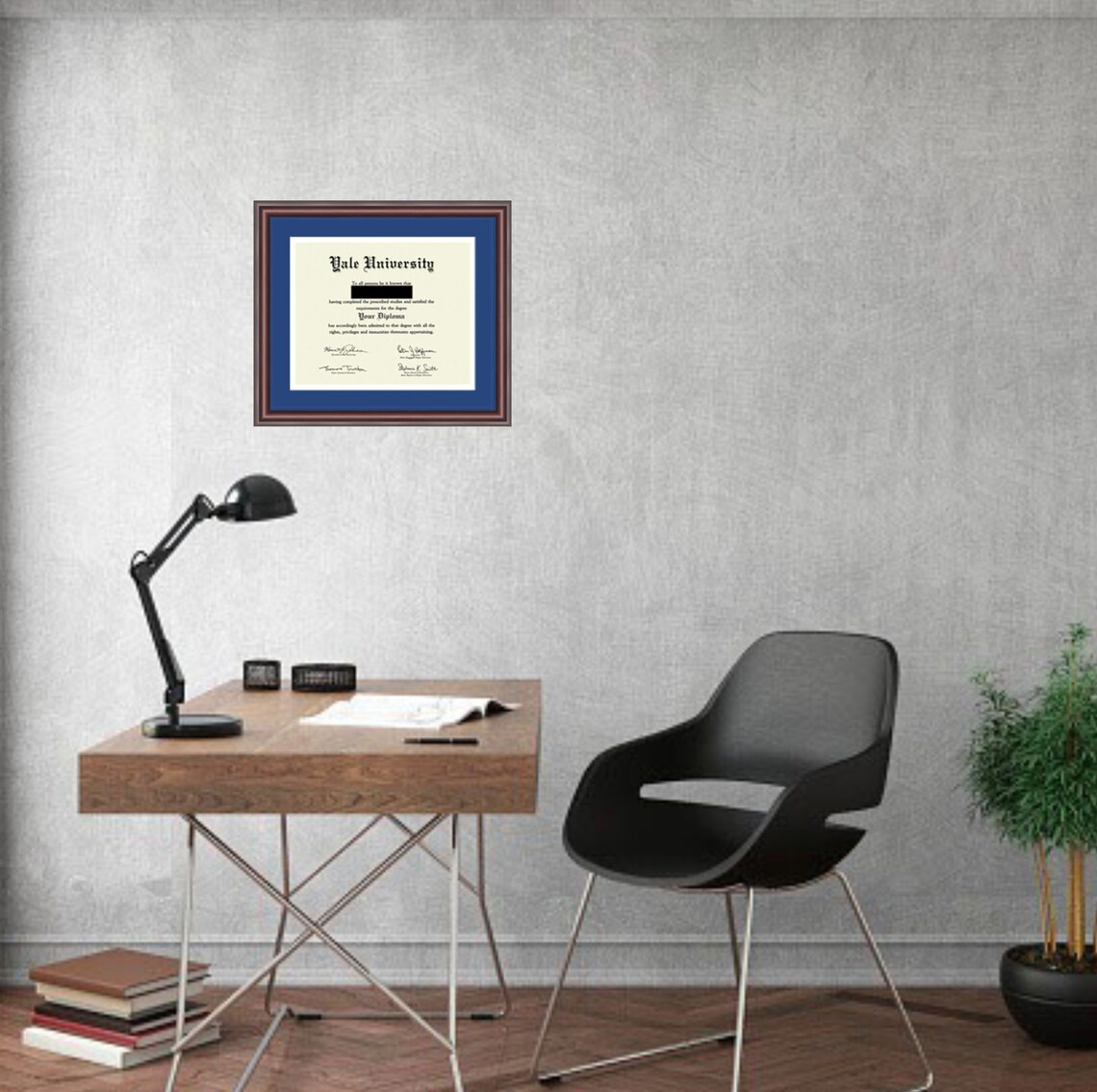 Yale University Diploma Frame - Etsy