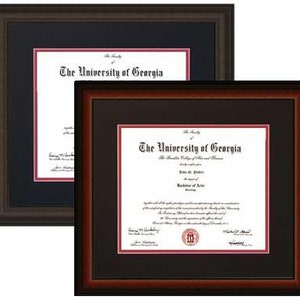 Diploma Framing Custom Made With Your College Color